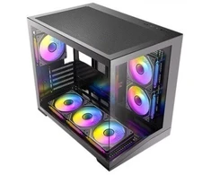 Antec kompiuterio korpusas CX M3 ARGB B, minitower tipo, microATX formatas, juodas