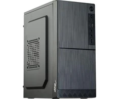 AKYGA Micro ATX Case AK35BK 2x USB 2.0 juodas be PSU