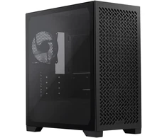 „Cooler Master Elite 302 Lite“ korpusas, permatomas šoninis skydelis, mATX, 1x 120 mm ventiliatorius, juodas