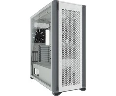 Corsair | Grūdinto stiklo PC dėklas | 7000D AIRFLOW | Šoninis langas | Baltas | Pilnas bokštas | Įtrauktas maitinimo šaltinis Nr. | ATX