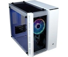 PC korpusas Corsair Crystal 280X RGB Micro-ATX, Baltas