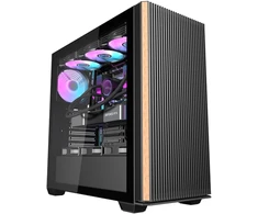 Darkflash DS900WS computer case (juodas) + 4 fans