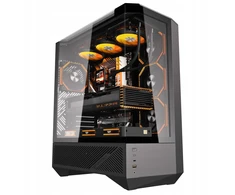 Darkflash DY460 computer case (Juodas) + 4 ARGB fans