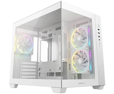 „Deepcool“ korpusas | CG330 3F WH | Baltas | Micro ATX