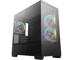 Deepcool Case | CG380 3F | Juodas | Micro ATX