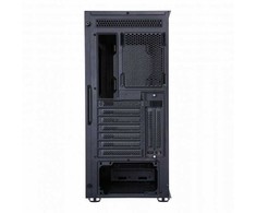 Usorteret ZENPC Z5 tinklelio juodas kompiuterio korpusas 4x Fander P12 PWM PST 120mm