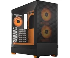 „Fractal Design“ | „Pop Air RGB“ | Šoninis langas | Oranžinis „Core TG Clear Tint“ | ATX, mATX, Mini ITX | ATX