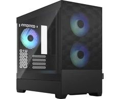 „Fractal Design“ | „Pop Mini Air RGB“ | Šoninis langas | Juodas TG skaidraus atspalvio | mATX, Mini ITX | ATX