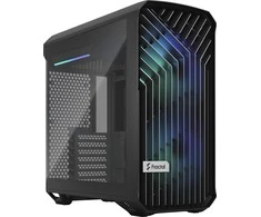 Fractal Design Fraktalų dizainas | Torrent kompaktiškas RGB TG šviesos atspalvis | Šoninis langas | Juodas | ATX