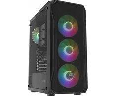 Fury PC Case | SHOBO SH4F RGB | Juodas | Midi-Tower