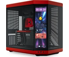 Hyte Y70 Midi Tower Touch Infinite - juoda / raudona