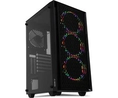 Kompiuterio Korpusas - iBox CETUS 903 Midi Tower Micro ATX/ATX, 29cm GPU, 16cm CPU Aušintuvas, Juodas
