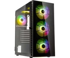 Kolink Observatory HF Glass ARGB Mid Tower – Juodas