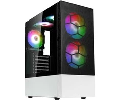 Kolink Observatory MX Mesh ARGB PC Case, Mid Tower – Juodas/Baltas