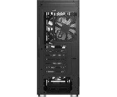„Montech X3 Mesh“ vidutinio dydžio bokštas, RGB, grūdintas stiklas – Juodas