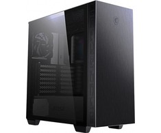 MSI MPG SEKIRA 100P Vidutinis bokštas 2xUSB 3.0 1xType C 4x120mm Juodas Ventiliatoriaus grūdinto stiklo langas