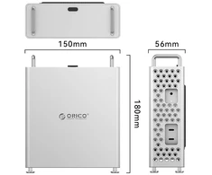 Orico Obudowa do MacMini M4, aluminiowa