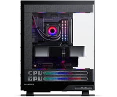 „Phanteks Evolv X2 Matrix“ kompiuterio korpusas, vidutinio bokšto tipo, E-ATX, grūdintas stiklas, „Matrix LED“ – Juodas