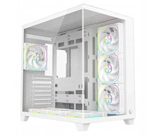 Rampage Obudowa PC ze szkłem hartowanym SEALITE 7x wentylator ARGB PWM Balta
