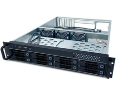 Serverio korpusas Fantec SRC-2080X07-12G/6G-BCE 2HE 8xSAS&amp;SATA (be maitinimo šaltinio)