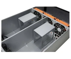 Inter tech 19'' korpusas IPC 4U-465M2 Rack 4HE, 3x120mm ventiliatorius, 2x40mm ventiliatorius