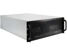 Inter tech 19'' korpusas IPC 4U-465M2 Rack 4HE, 3x120mm ventiliatorius, 2x40mm ventiliatorius