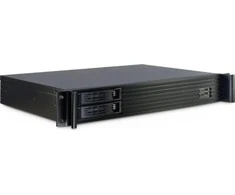 Serveris Inter-Tech 1.5U-1528L, Server-case - juodas, 1,5 Hheneinheiten