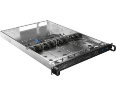 Lanberg Rackmount serveris chassis E-ATX 650/12 19"/1U | SC01-6501-12B | Juodas