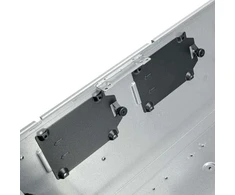 SilverStone RM4A 4U Rackmount, Rack, Server-case - juodas, 4 Hheneinheiten