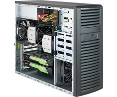 SuperMicro SuperChassis 732D3-1K26B serverio važiuoklė