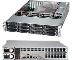 SuperMicro SuperChassis 826BAC12-R1K23LPB serverio dėklas