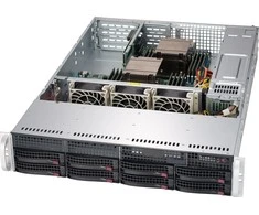 Supermicro 825TQC-R802WB Rack Juodas 800 W