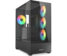 Sharkoon AK6 RGB ATX 1xGlas Juodas