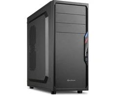 Sharkoon VS4-V, Tower-case - juodas