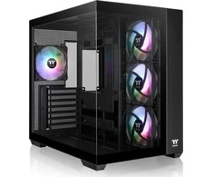 Midi Thermaltake View 380 TG ARGB Juodas