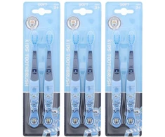 Oclean Set Duo, EPL, Manchester City, dantų šepetėlis, mėlyna, 2 vnt., vaikams