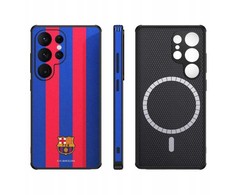Ocpc „FC Barcelona“ dėklas, skirtas „Samsung Galaxy S25“, magnetinis dėklas „MagSafe OCFCBMCS25USE SE“