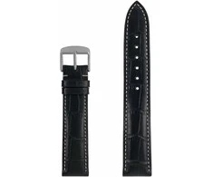 Odinis dirželis Zeppelin juodas 20 mm