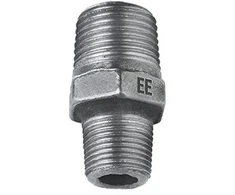 ODLEWNIA Nipelis cinkuotas raudonas DN80xDN65 3 x 2 1/2