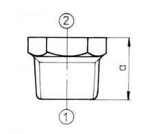ODLEWNIA LIEJYKLA Juoda redukcija DN65xDN40 2 1/2 x 1 1/2
