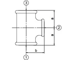 Odlewnia Zawiercie 5 / 2 "apvyniojimo trikampis