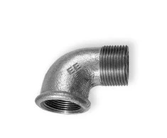 Odlewnia Zawiercie Kelio 90 ° apvija A7 3 "galvanizuotas