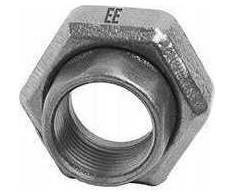 Odlewnia Zawiercie 2PLN FIG 615 1 1/4x2 Juoda RUB 1 1/4'' - 5907791618283