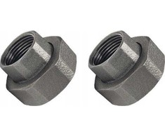 Odlewnia Zawiercie 2PLN FIG 615 1 1/4x2 Juoda RUB 1 1/4'' - 5907791618283