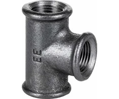 Odlewnia Zawiercie Zawiercie Odlewnia TEE FIG.25 1 1/4x1 1/2x1 1/4" Juodas - 5907791605443