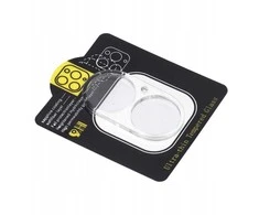 Oem 5D Full Glue Camera Tempered Glass – skirtas iPhone 16 Plus Transparent