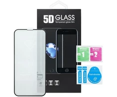 OEM 5D pilnai klijuojamas grūdintas stiklas - skirtas Honor 400 Pro (visame pasaulyje) juodas