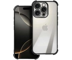 Oem Originalus dėklas, skirtas iPhone 16e (SE 4 2025) / 17e, atsparus smūgiams, juodas