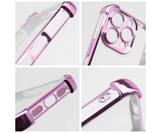 Dėklas Oem Case for iPhone 16e (SE 4 2025) / 17e Antishock Electro violetinė