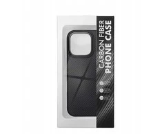 Dėklas Oem Case for iPhone 16 Carbon Elite Mag Cover compatible with MagSafe juodas